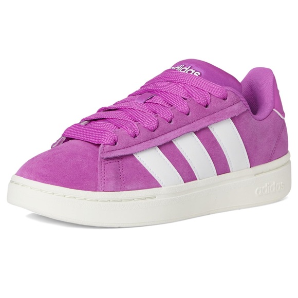 Adidas Women's Magenta Athletic Shoes comes w/ free 6 pack of socks. - Picture 3 of 14